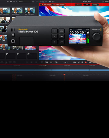 New Blackmagic Media Player 10G