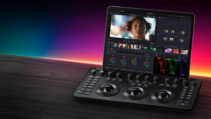 New DaVinci Resolve Micro Color Panel